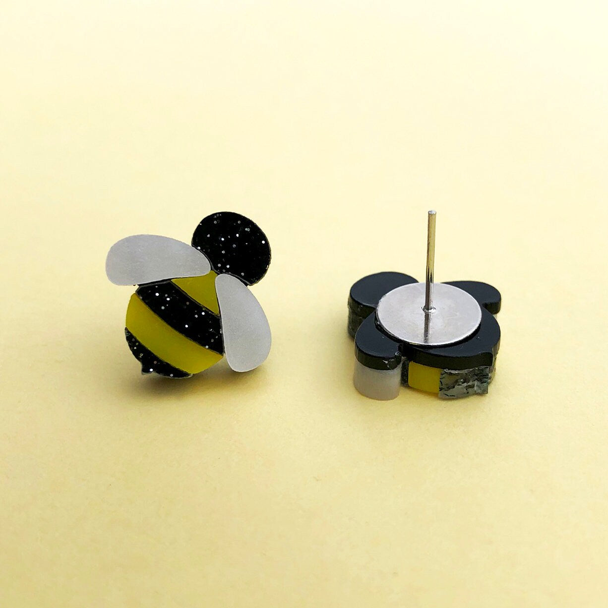 Cute Bee Stud Earrings