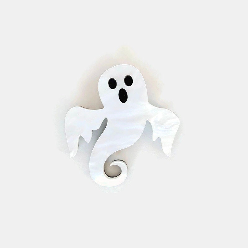 Spooky Ghost Brooch