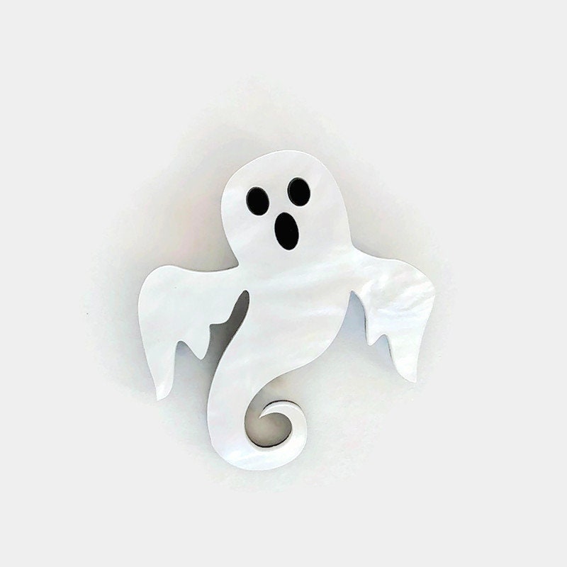 Spooky Ghost Brooch