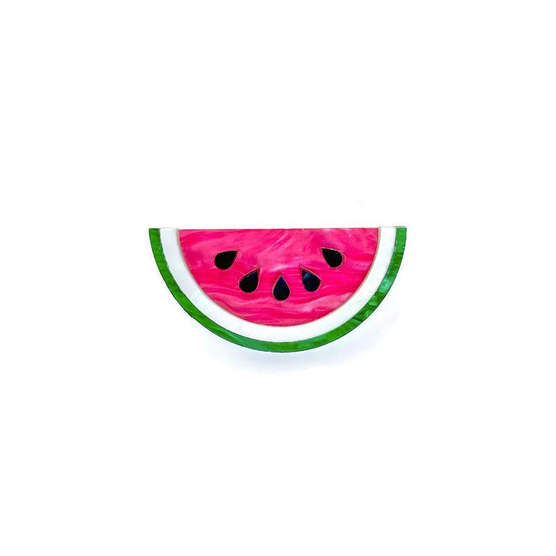 Watermelon Slice Brooch