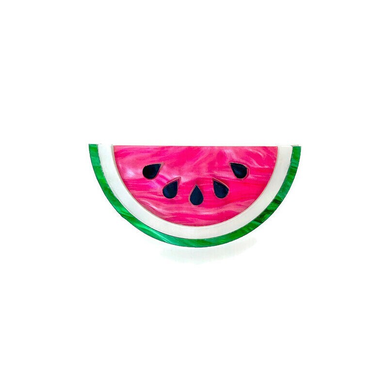 Watermelon Slice Brooch