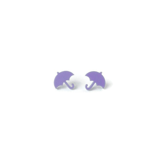 Purple Umbrella Studs