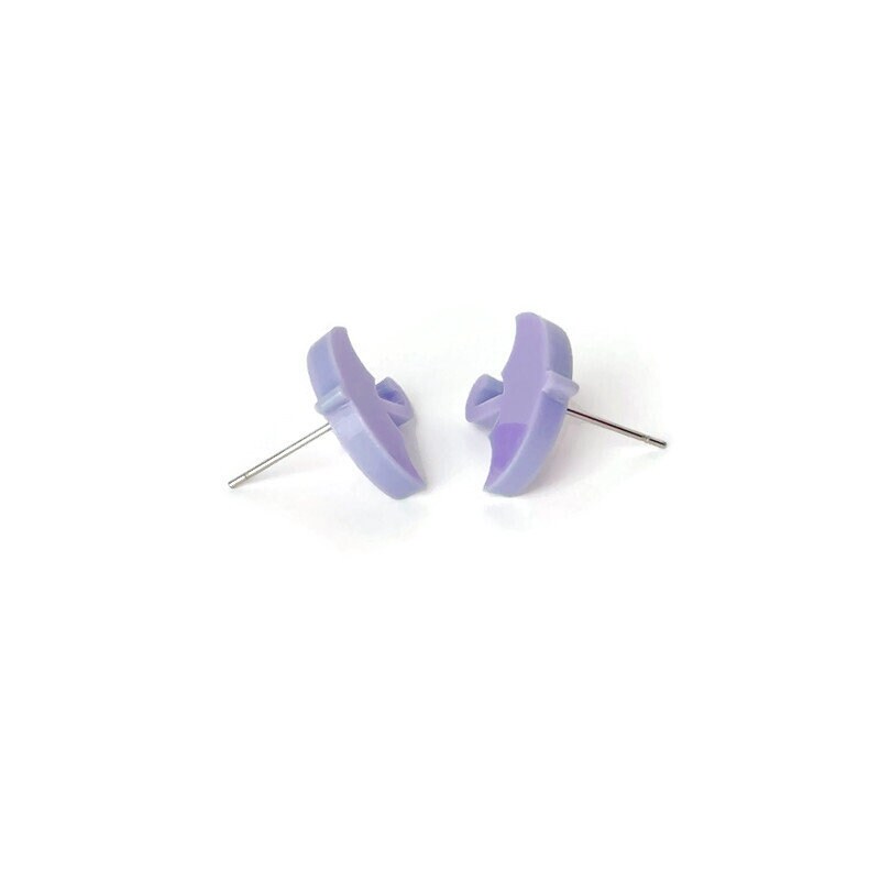 Purple Umbrella Studs