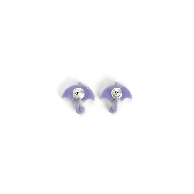 Purple Umbrella Studs