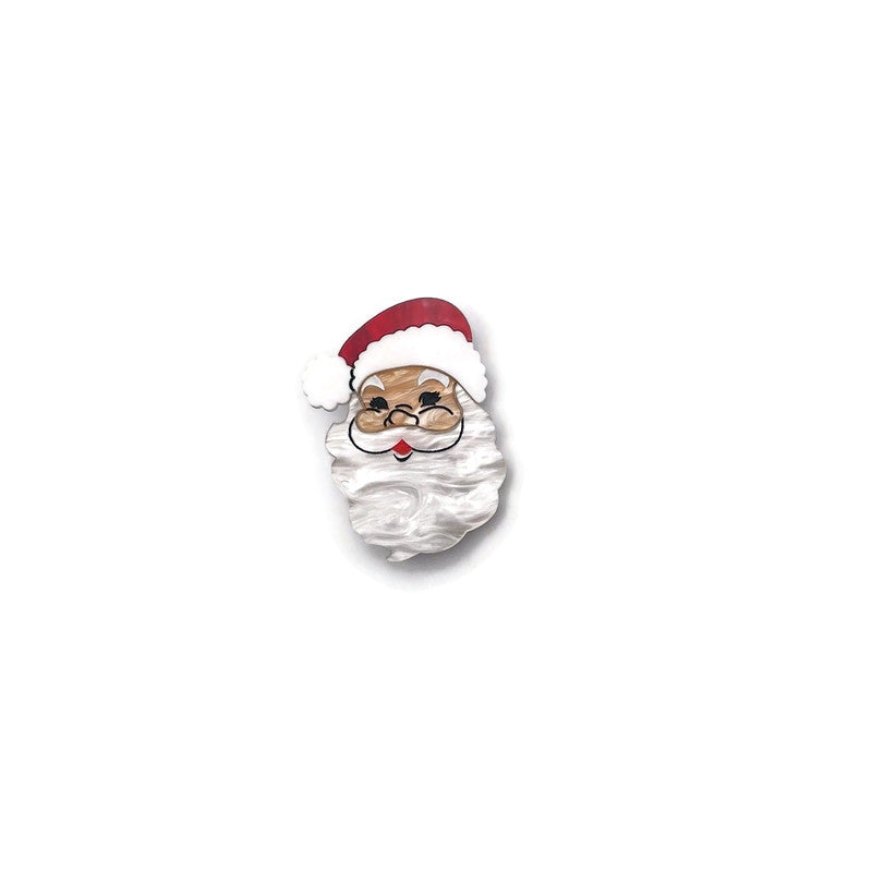 Vintage Santa Brooch