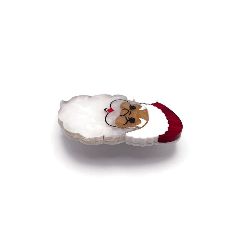 Vintage Santa Brooch